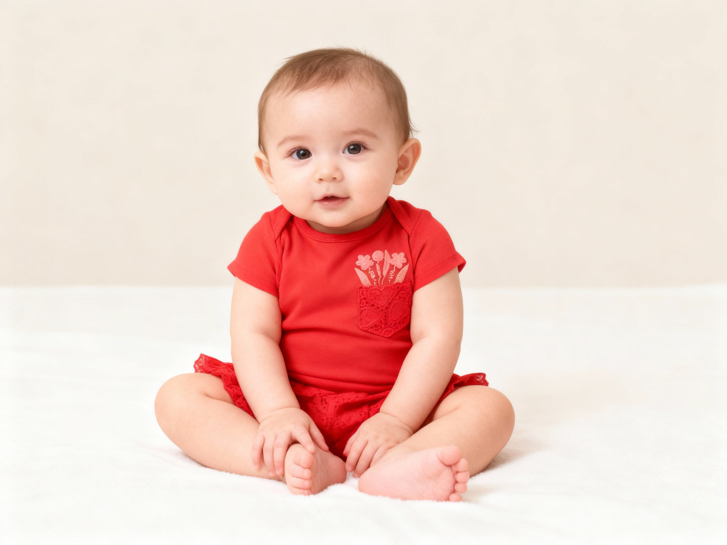 Conjunto Body e Short Laise Vermelho | Short em Laise