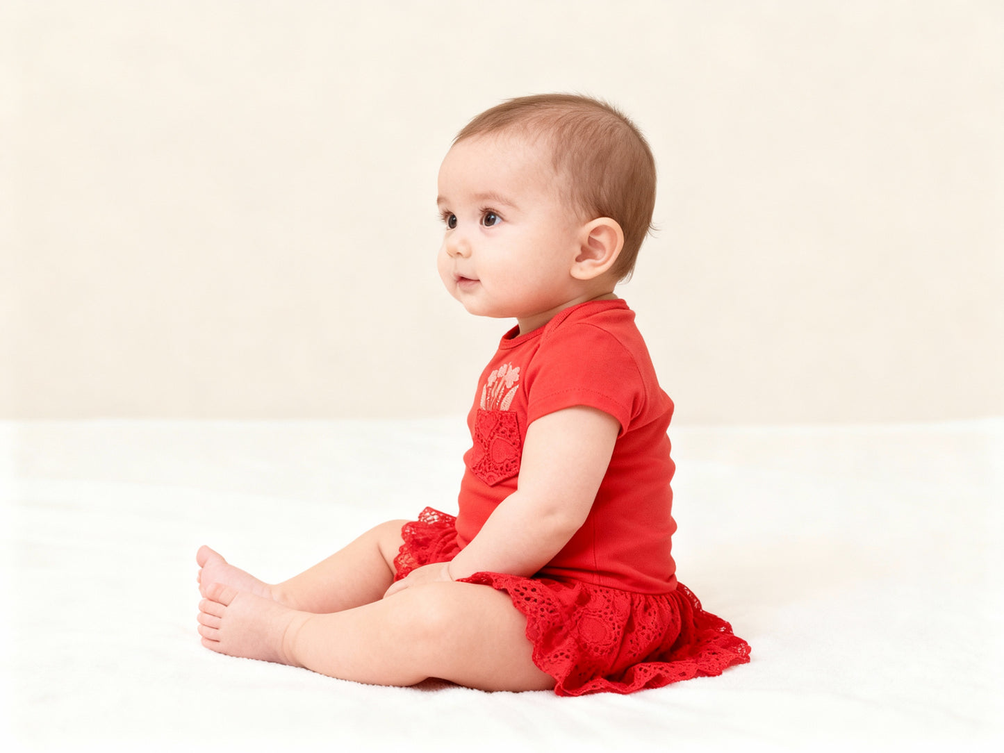 Conjunto Body e Short Laise Vermelho | Short em Laise